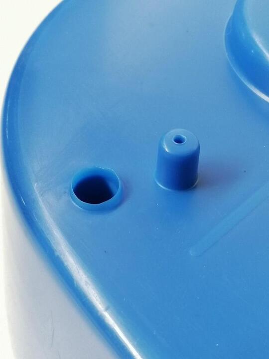 Blue Motor Cover for the 70L vacuum cleaner (NO. 6)