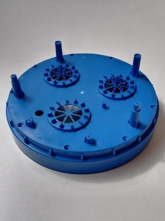 Blue Motor Cover for the 80L vacuum cleaner (NO. 7)