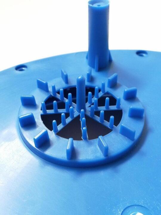 Blue Motor Cover for the 80L vacuum cleaner (NO. 7)