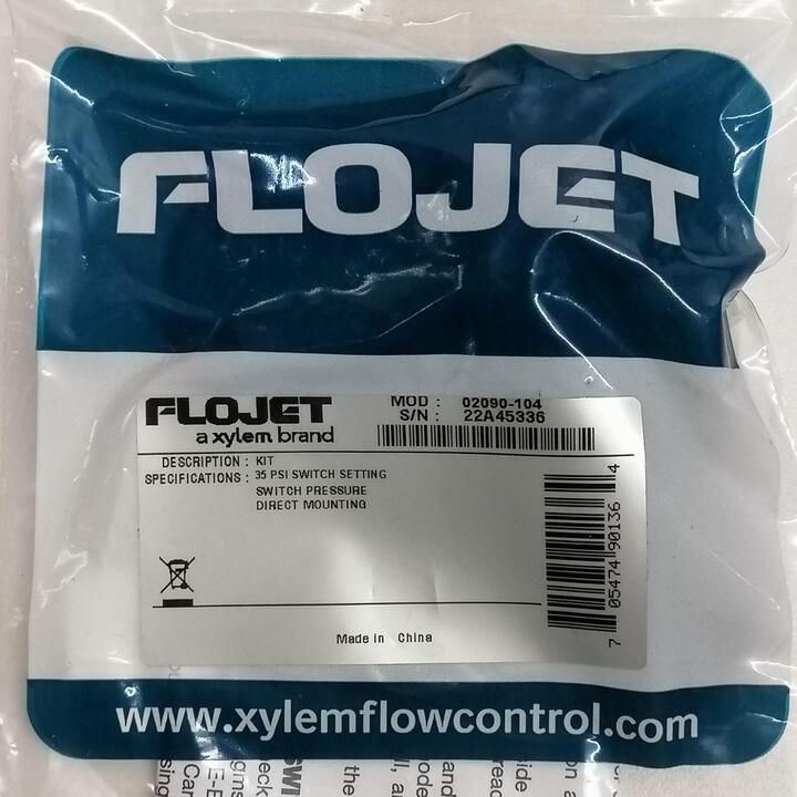 Pressure Switch 02090-104 35psi for Flojet Pumps