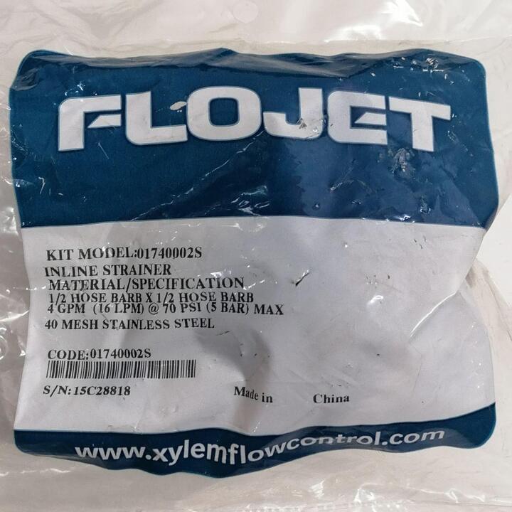 Flojet Inline 1/2 HBB Strainer