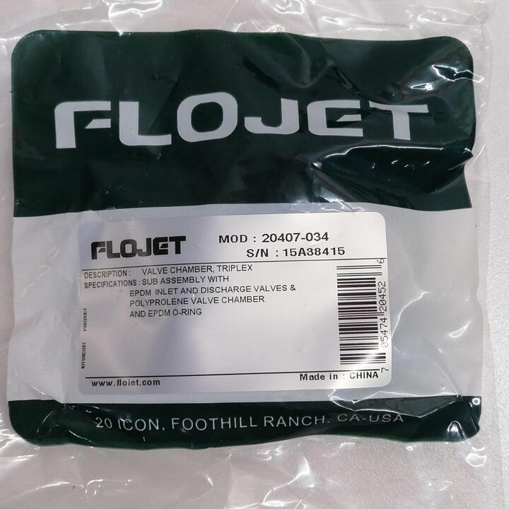 Flojet Tri Check Valve 20407-034 EPDM