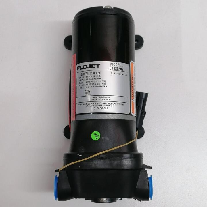 Pump 12V 5.0 GPM N/SW 11 Amp Flojet