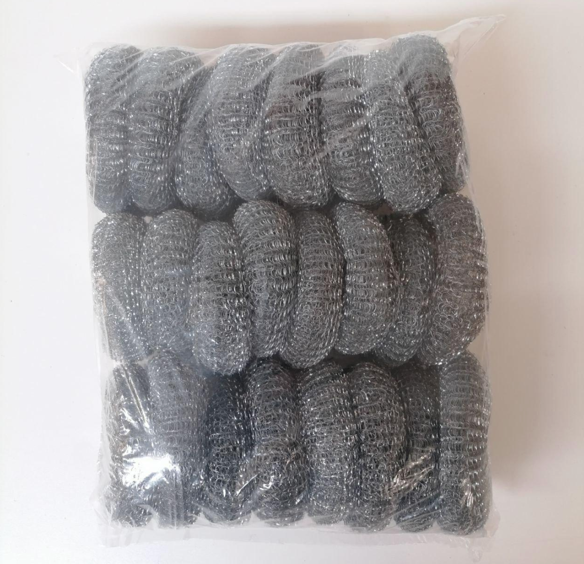 30g Pot Scourer Copper & Steel (Bag of 24)